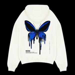 hoodies bluefly butterfly blueblackdesign fastich